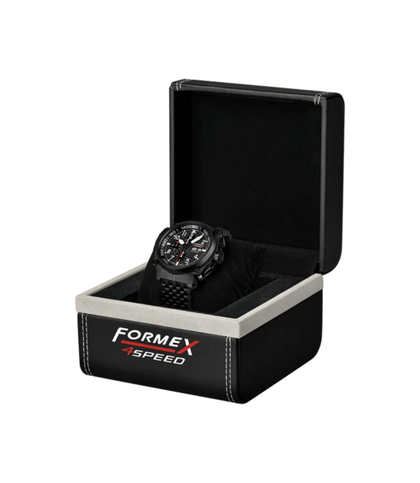 Formex Pilot Automatik Chronograph Karbon Schwarz Limited Edition Ref. 1100.9.8199.110