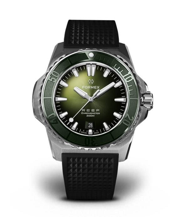 Formex REEF Automatik Chronometer COSC 300M green / green Ref. 2200.1.6300.910