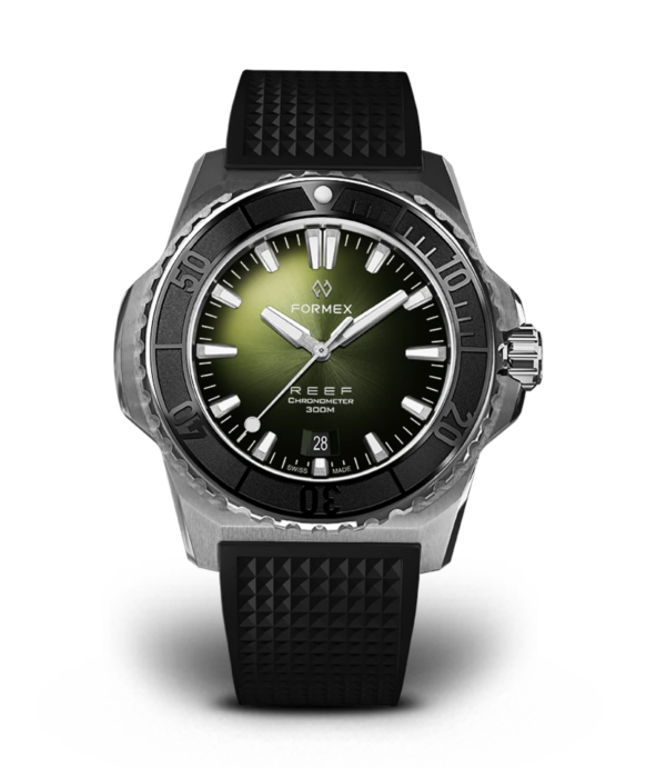 Formex REEF Automatik Chronometer COSC 300M black / green Ref. 2200.1.6302.910