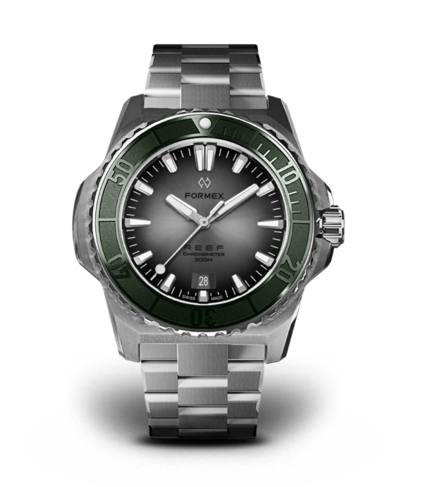 Formex REEF Automatik Chronometer COSC 300M green / silver Ref. 2200.1.6340.100