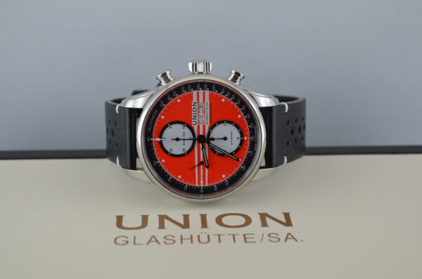 Union Glashütte Viro Chronograph Chrono Silvretta Classic 2023 Limited Edition Ref. D011.414.16.420.09